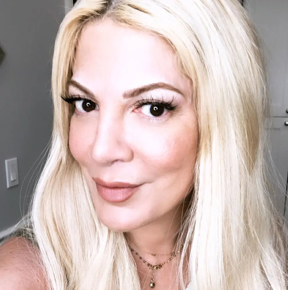 Tori Spelling Microblading Instagram