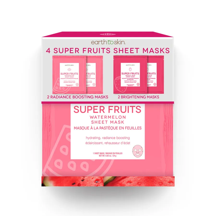 Walmart Skin Care Line - Super Fruits Watermelon Sheet Mask