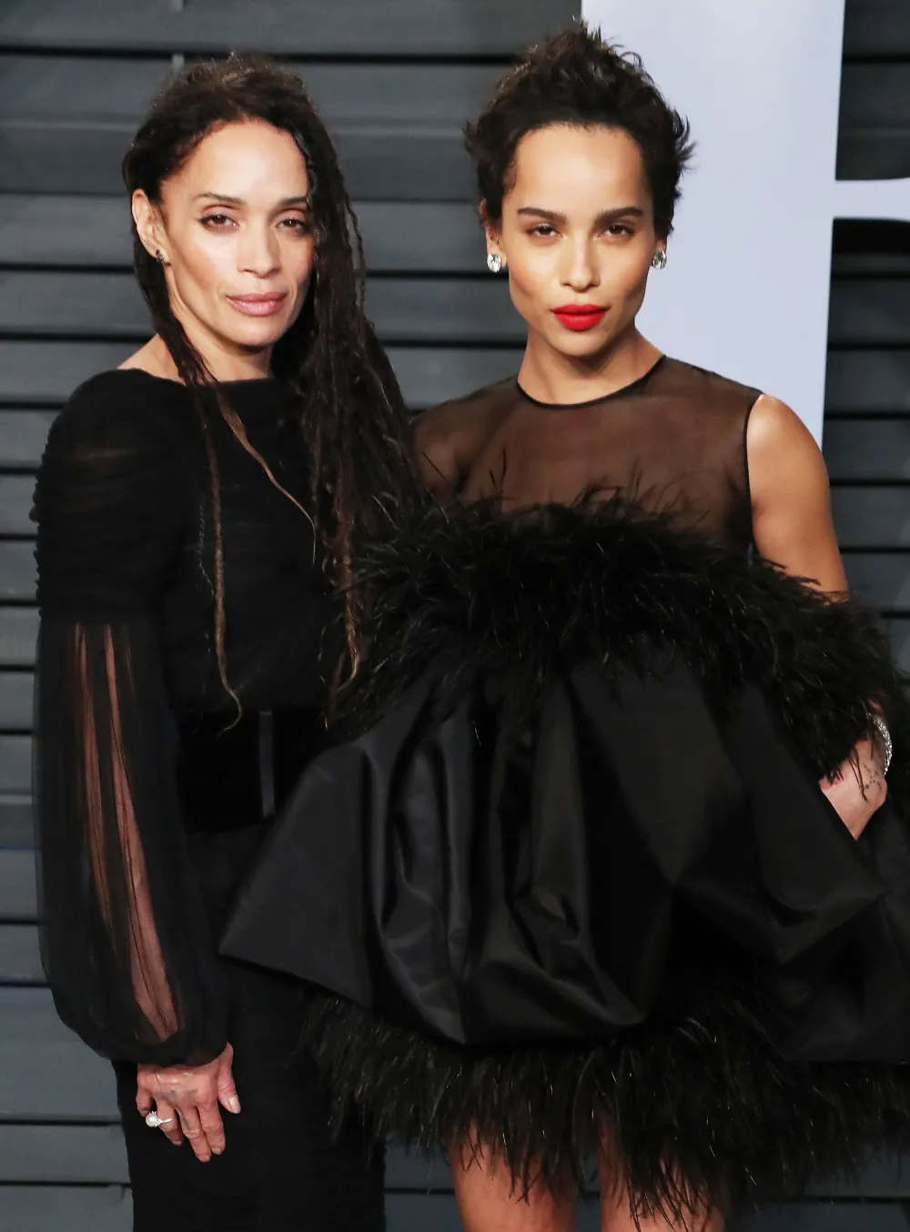Zoe Kravitz and Lisa Bonet 2018 Oscars March 4, 2018