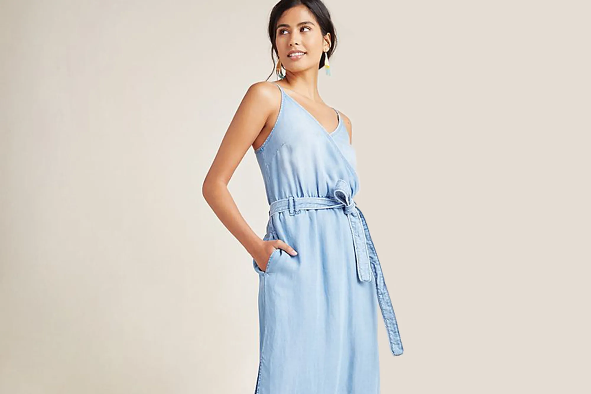 chambray dress 2