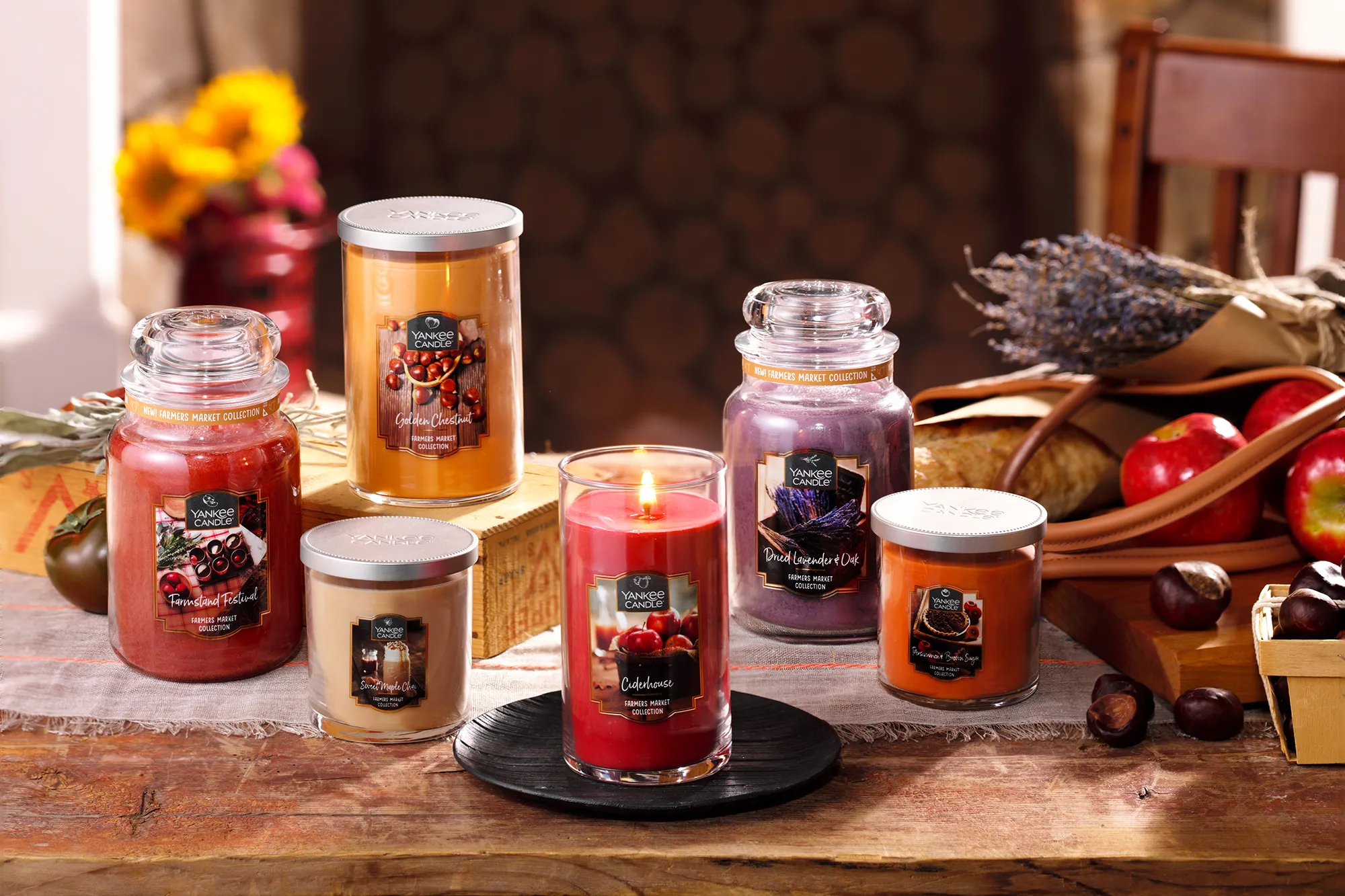 farmers market candles