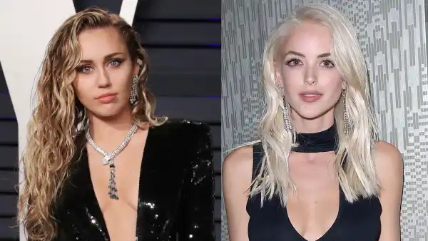 Miley Cyrus and Kaitlynn Carter Grab Lunch in L.A. With Tish Cyrus