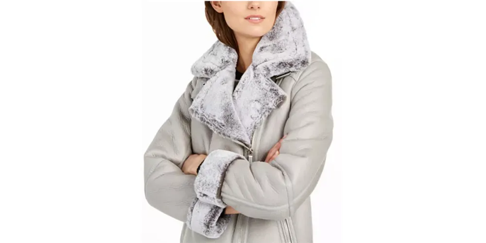 BCBGeneration-Faux-Fur-Silver