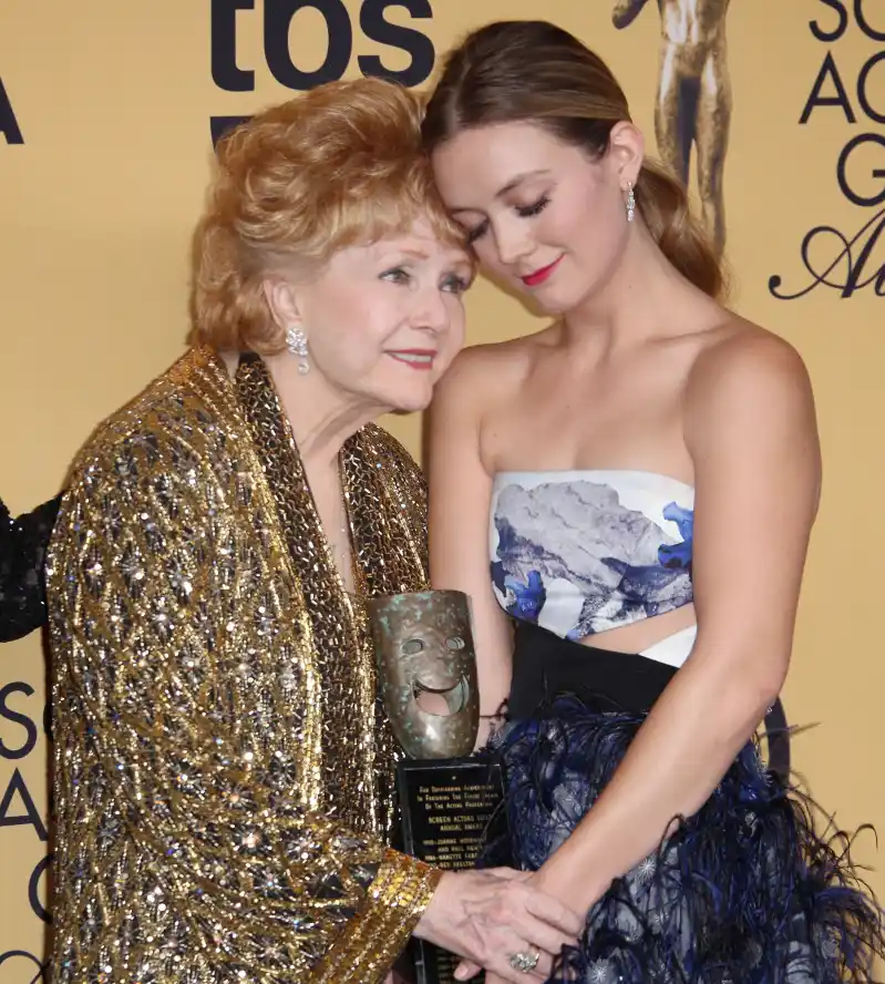 Billie Lourd With Debbie Reynolds