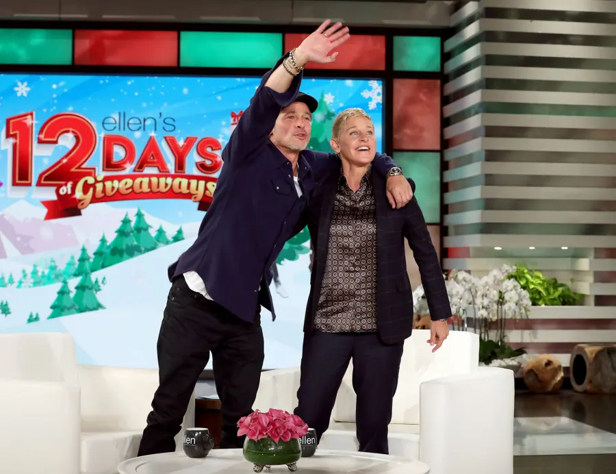 Brad Pitt and Ellen DeGeneres Dated the Same Woman