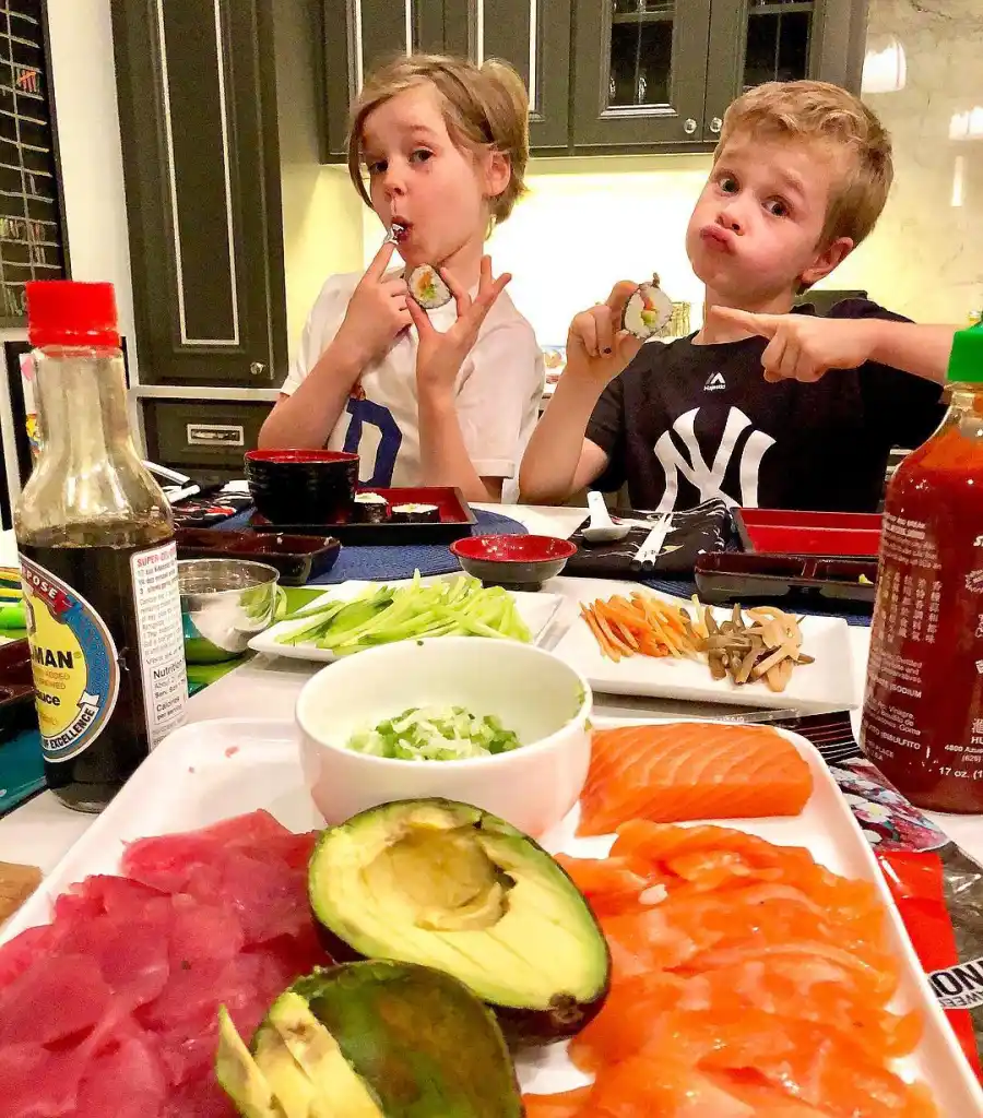 Celeb Kids in the Kitchen Harper and Gideon Burtka-Harris
