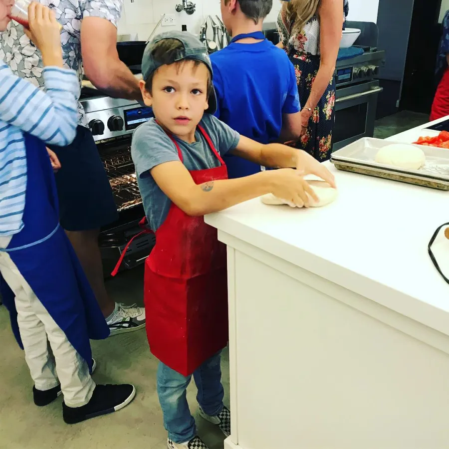 Celeb Kids in the Kitchen Hudson Stone