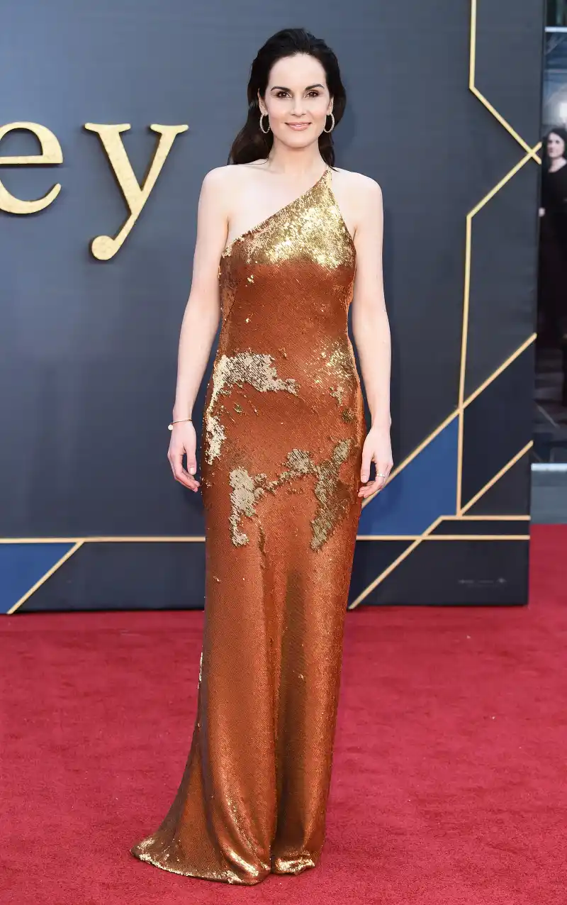 Celebs Wearing Galvan - Michelle Dockery September 9, 2019