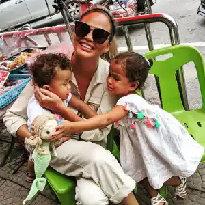 Chrissy Teigen Gushes Over Her Support System as a Working Mom