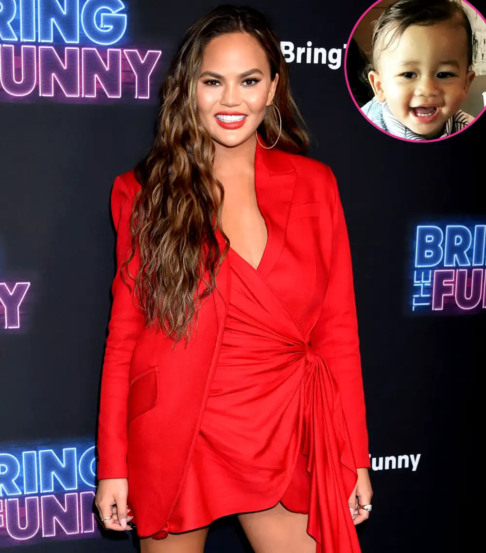 Chrissy Teigen Shares Photo Son Miles Date Shake Shack