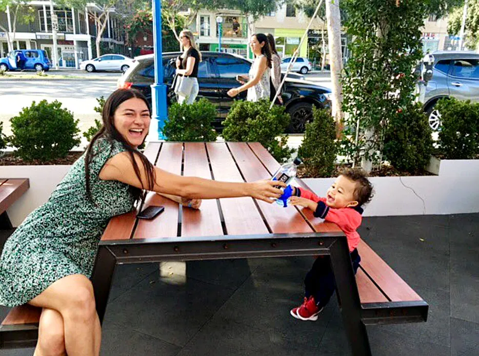 Chrissy Teigen Shares Photo Son Miles Date Shake Shack