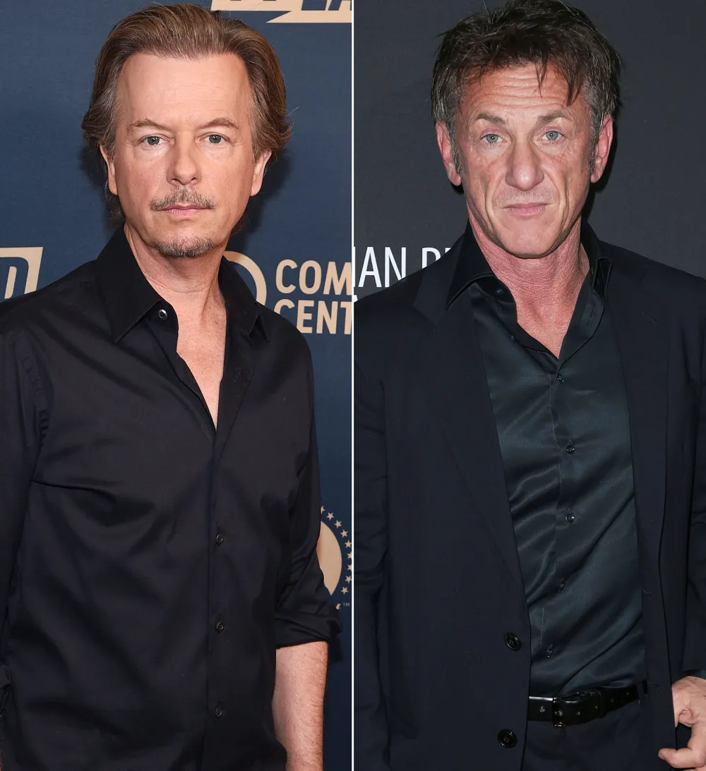 David Spade and Sean Penn