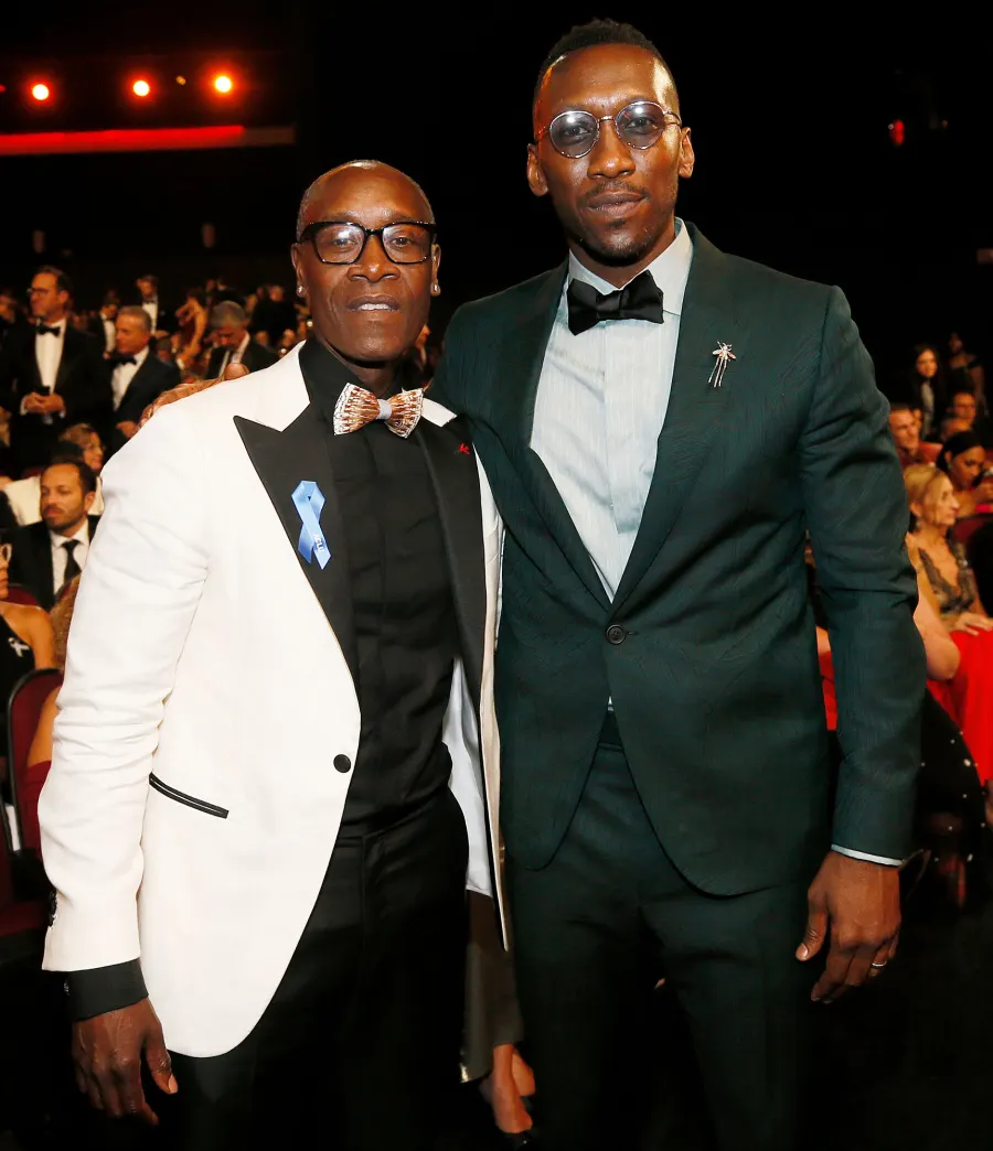 Don Cheadle and Mahershala Ali Inside Emmys 2019