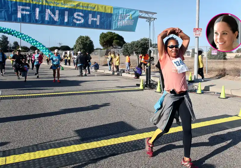 Doria Ragland Alive And Running 5k For Suicide Prevention Duchess Meghan’s Mom