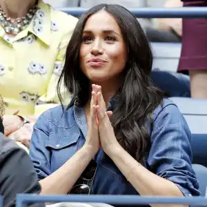 Duchess Meghan Beams While Cheering on Best Friend Serena Williams at US Open in New York City