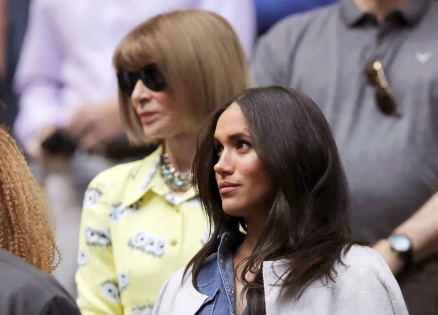 Duchess Meghan Beams While Cheering on Best Friend Serena Williams at US Open in New York City