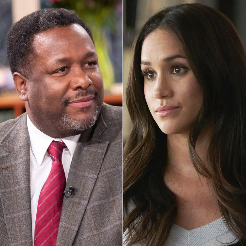 Wendell Pierce and Meghan Markle Suits