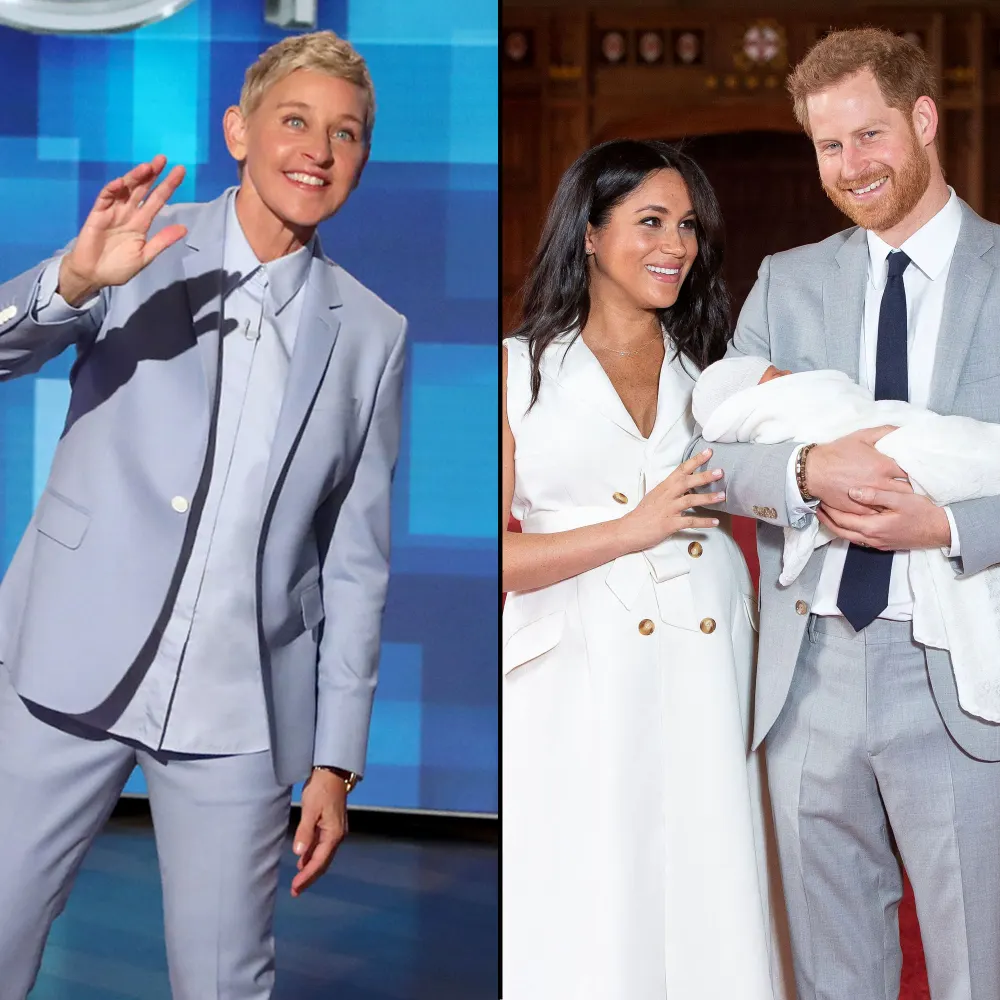 Ellen DeGeneres Met Prince Harry and Duchess Meghan&rsquo;s Son Archie