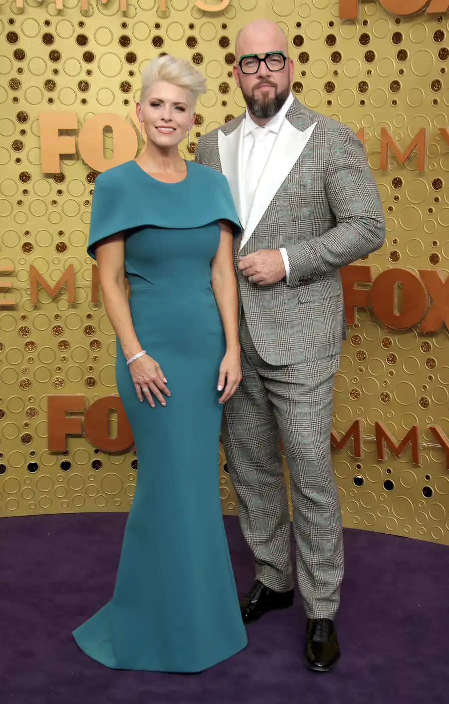 Emmys 2019 Stylish Couples - Chris Sullivan and Rachel Reichard
