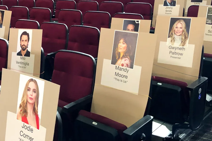 Emmys seating gallery