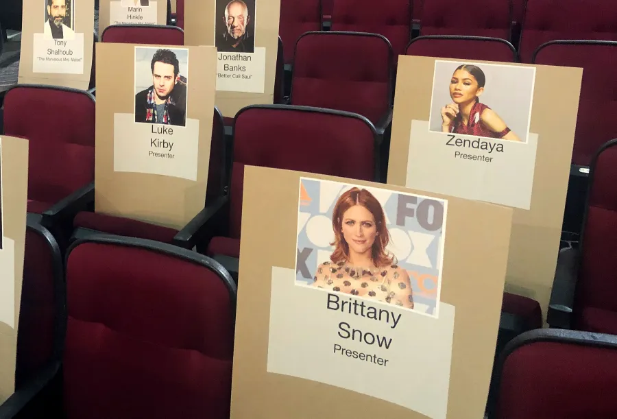 Emmys seating gallery