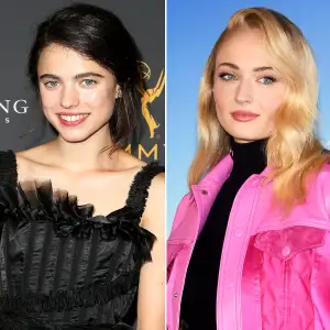 Emmys seating gallery Margaret Qualley Sophie Turner