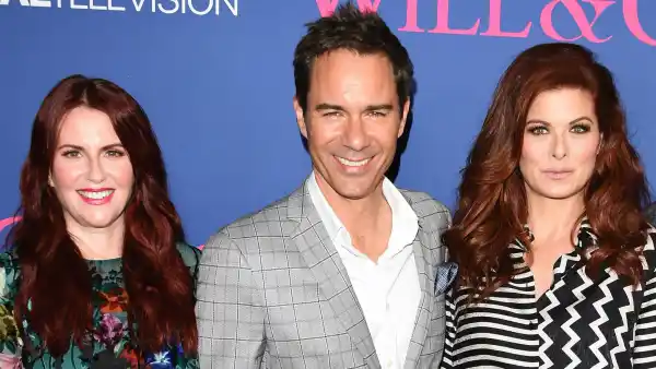 Eric McCormack on 'Crazy' Debra Messing, Meghan Mullaly Feud: