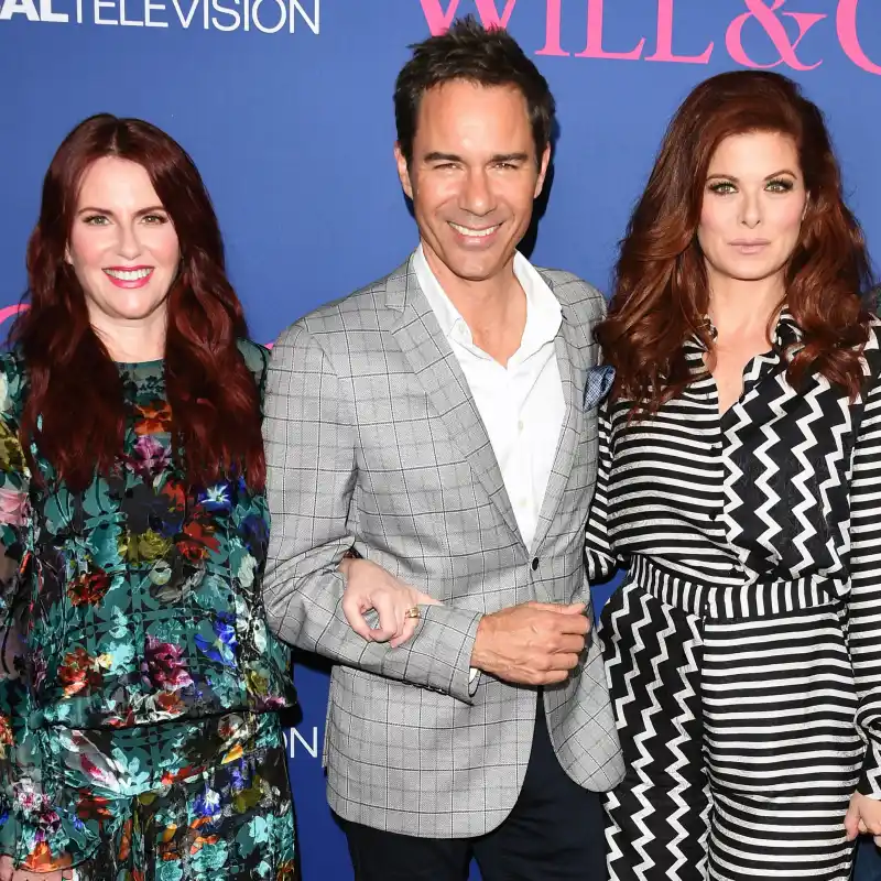 Eric McCormack on 'Crazy' Debra Messing, Meghan Mullaly Feud:
