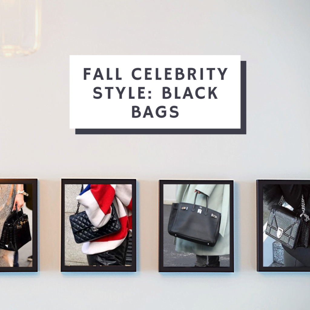 black bags spotted on celebrities