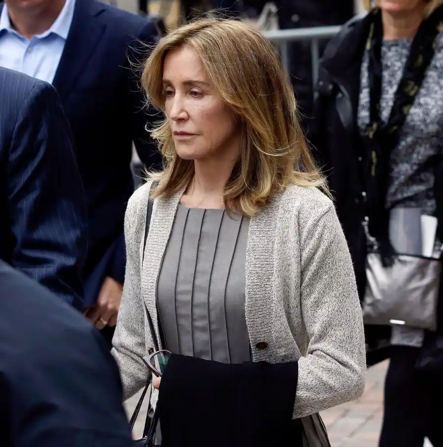 Admissions Cheating Court Felicity Huffman and William H. Macy Gallery