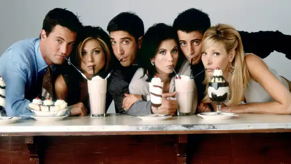 Friends Cast Morph Through The Years Drinking Milk Shakes