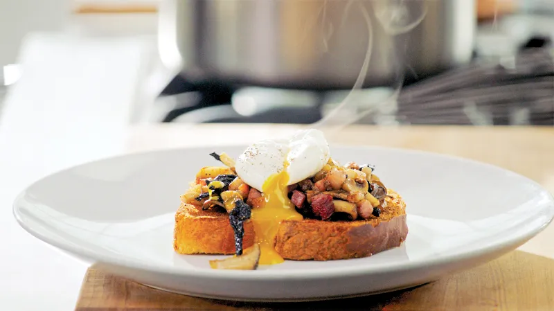 Gordon Ramsay Shares Poached Egg Mushrooms Recipe