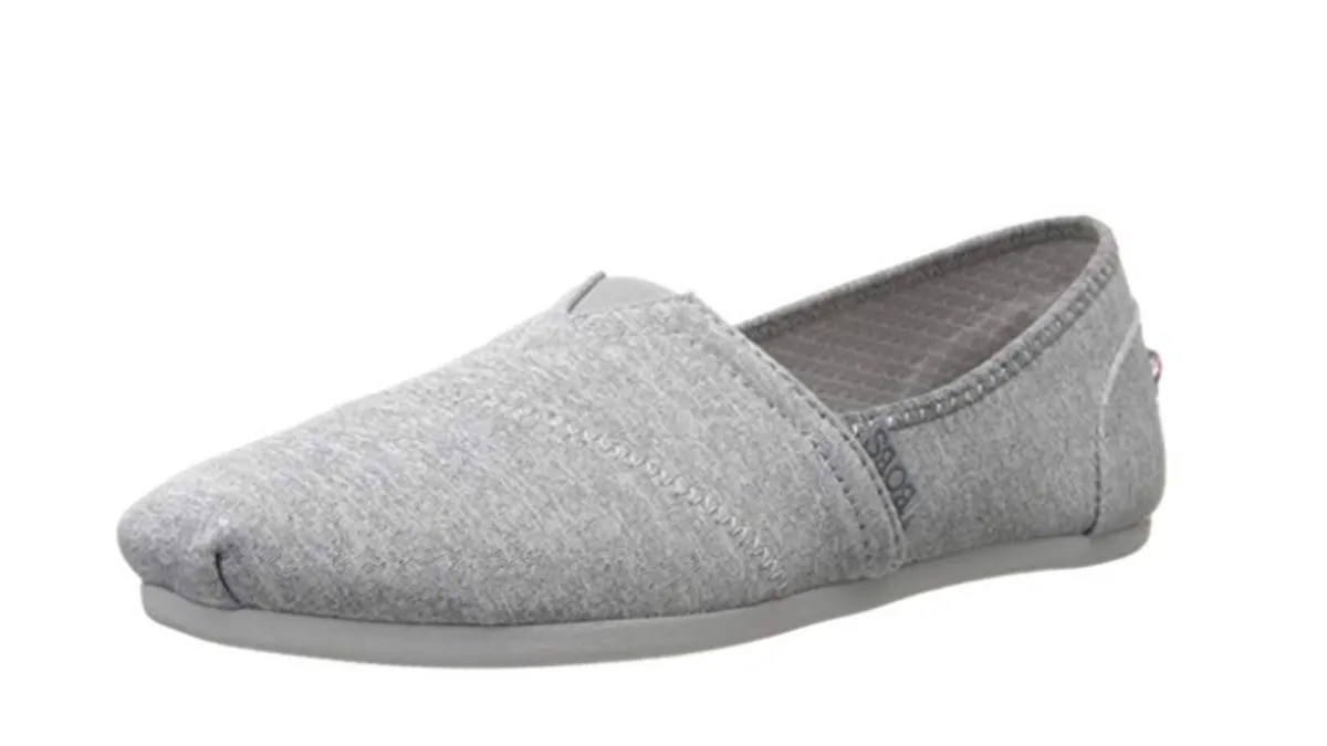 Grey-Slip-On-Flat