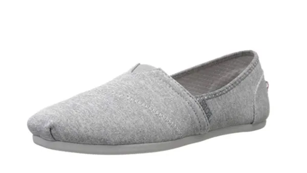 Grey-Slip-On-Flat