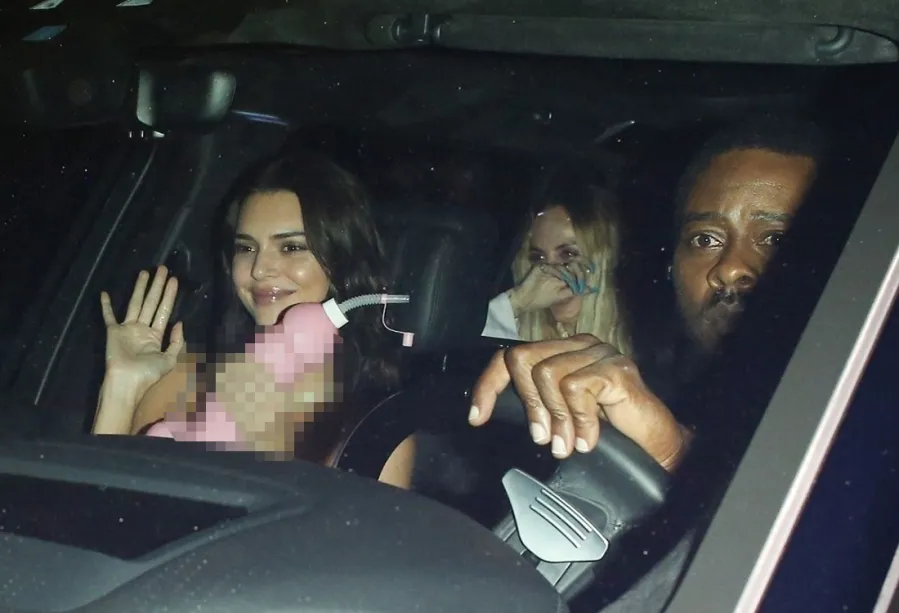 Kendall Jenner and Maeve Reilly at Hailey Bieber's Bachelorette Party