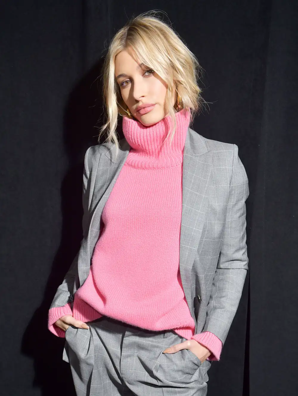 Hailey Baldwin Zadig & Voltaire Fall Winter 2019 show February 11, 2019