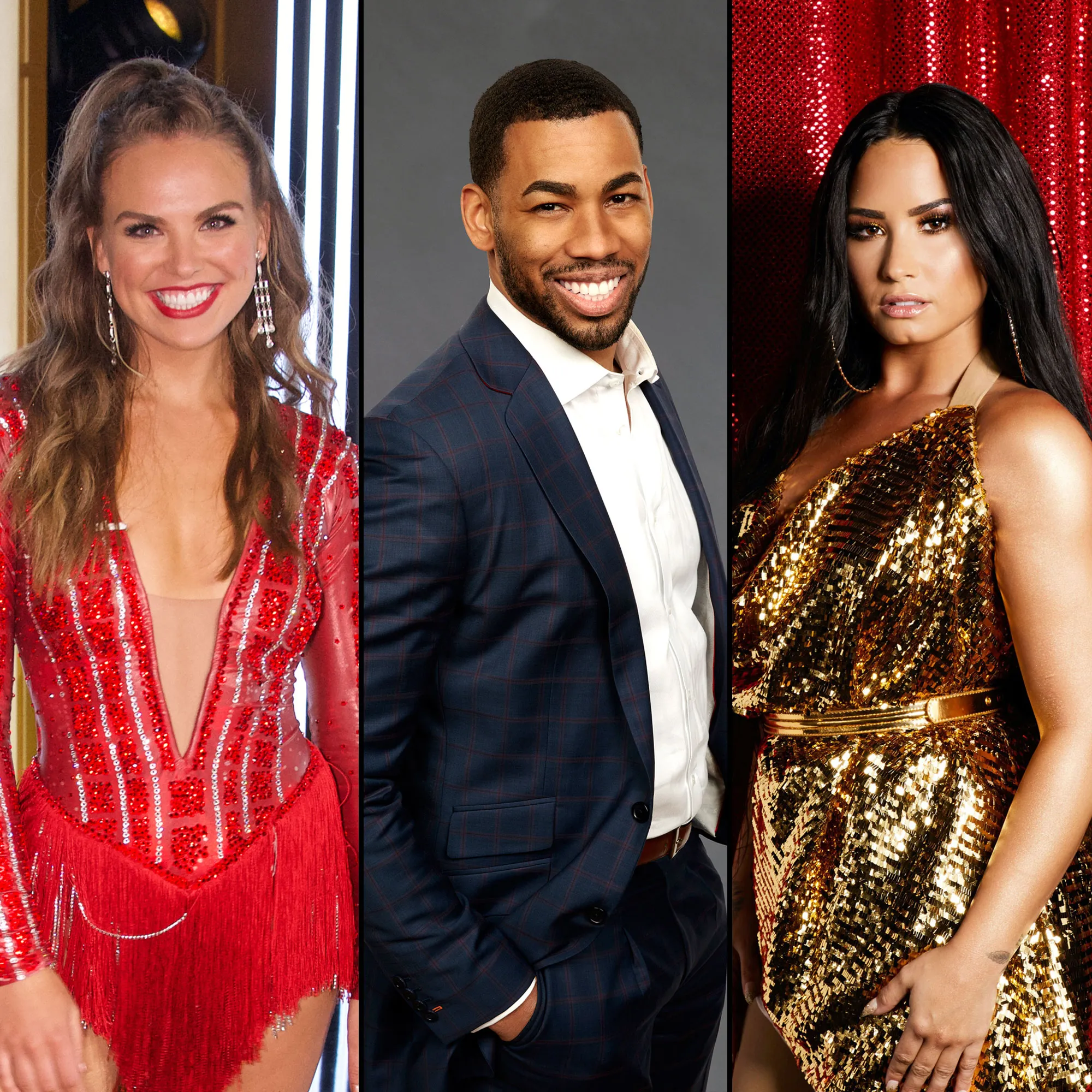 Hannah Brown Plays Coy About Rumors She Set Up Ex Mike Johnson With Demi Lovato