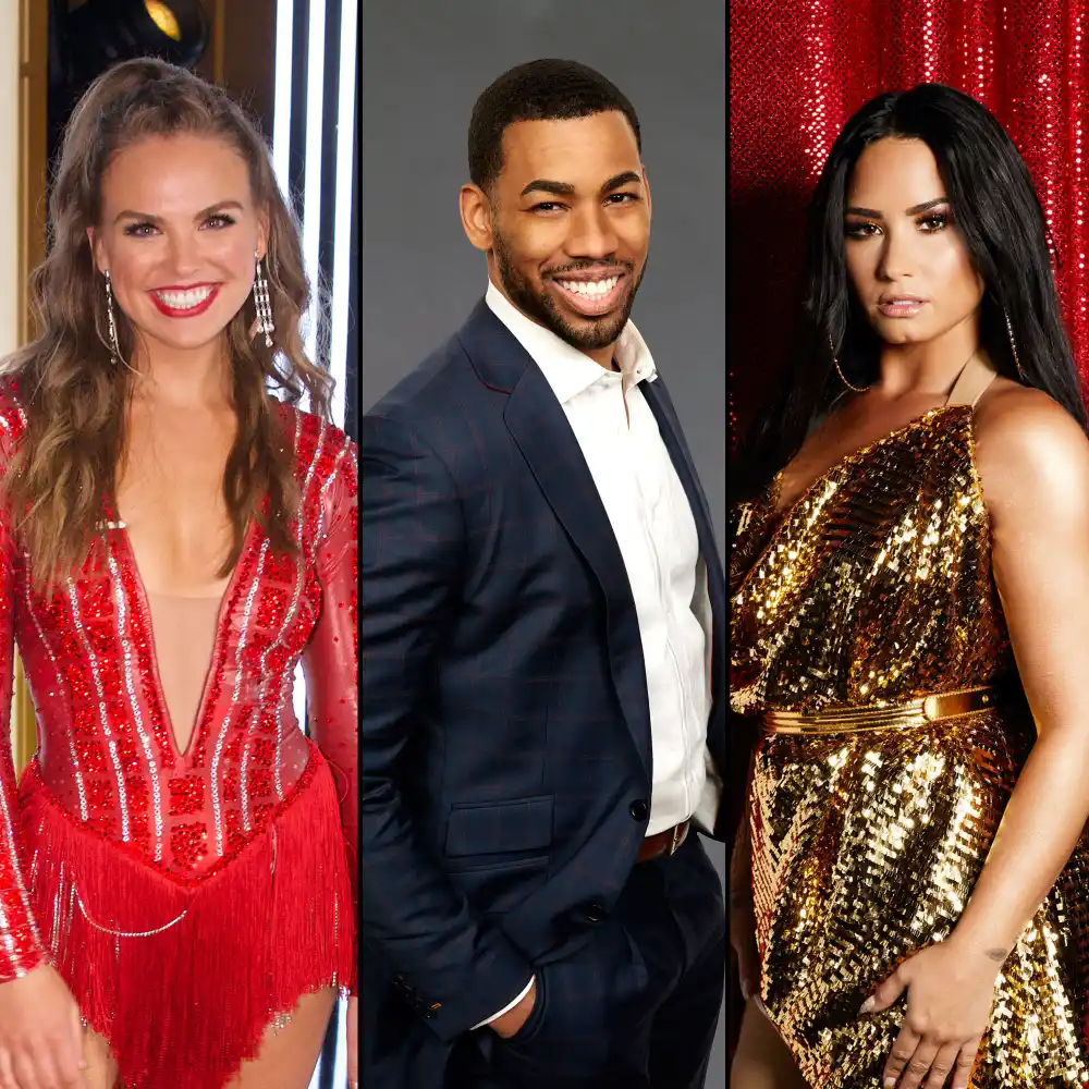 Hannah Brown Plays Coy About Rumors She Set Up Ex Mike Johnson With Demi Lovato