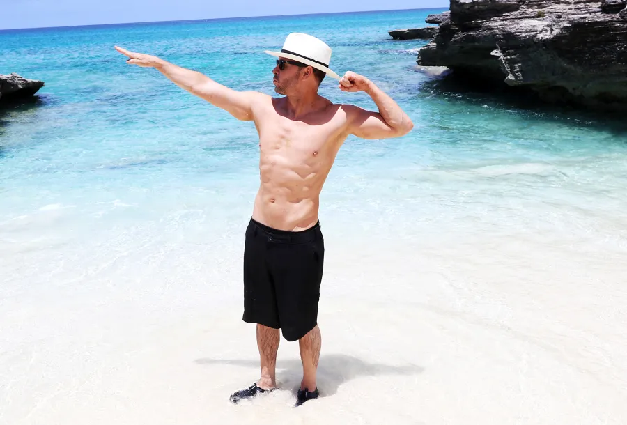 Hunks in Trunks Donnie Wahlberg