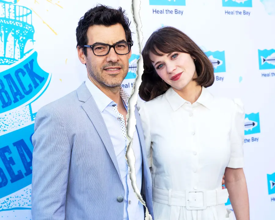 Celebrity Splits of 2019 Zooey Deschanel Jacob Pechenik