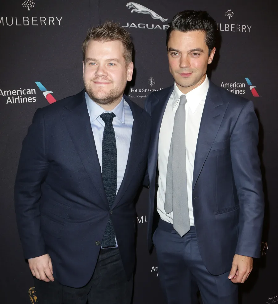 James Corden and Dominic Cooper Celebrity Roommates