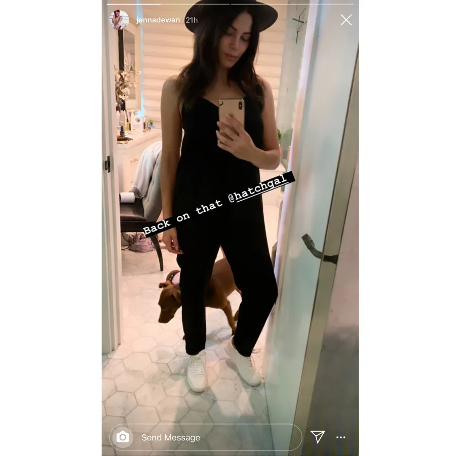 Jenna Dewan Baby Bump Album Second Pregnancy