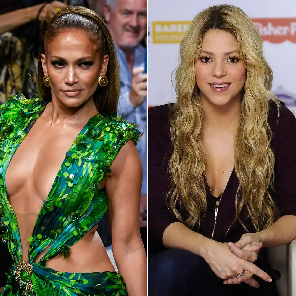 Jennifer Lopez and Shakira