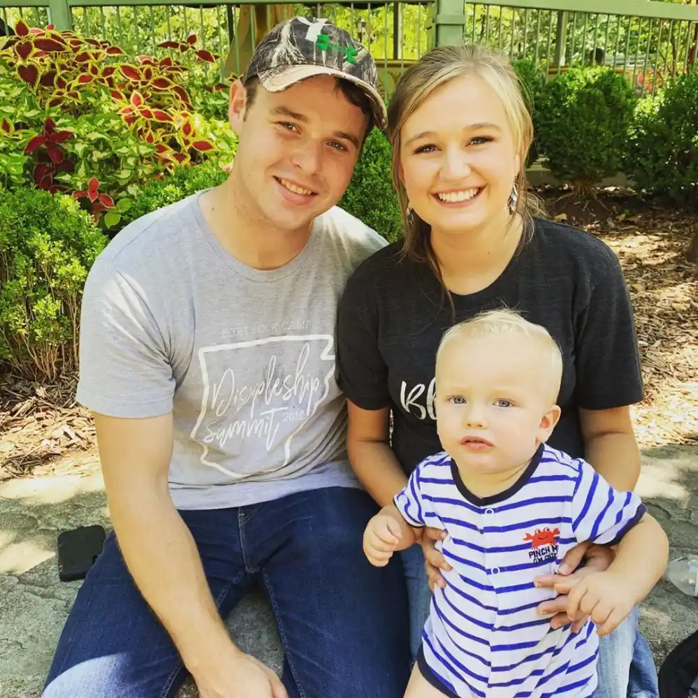 Joseph and Kendra Duggar With Son Garrett