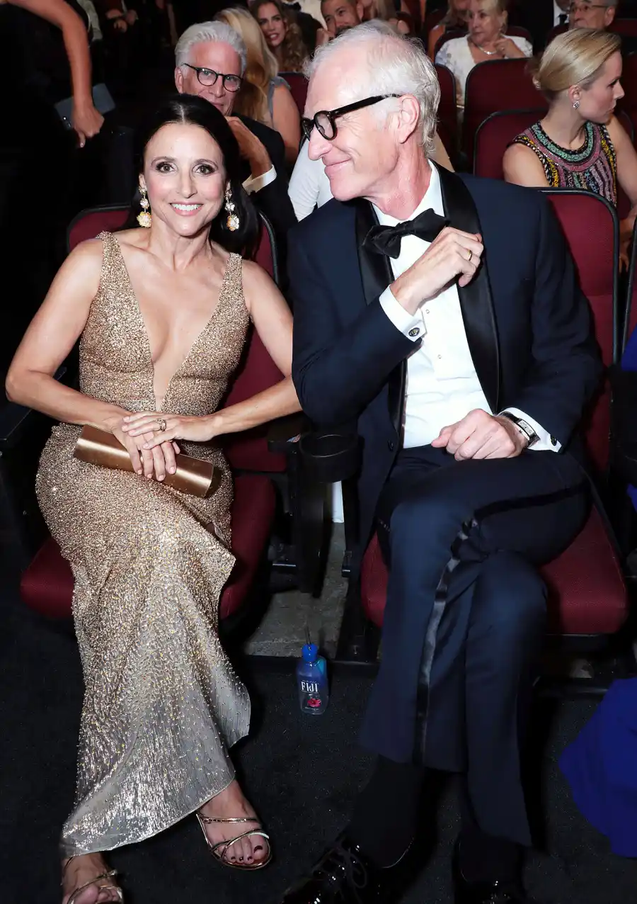 Julia Louis-Dreyfus and Brad Hall Inside Emmys 2019