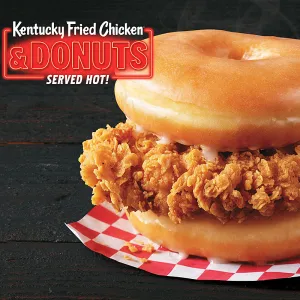 KFC Testing Fried Chicken Sandwich With Doughnut Buns
