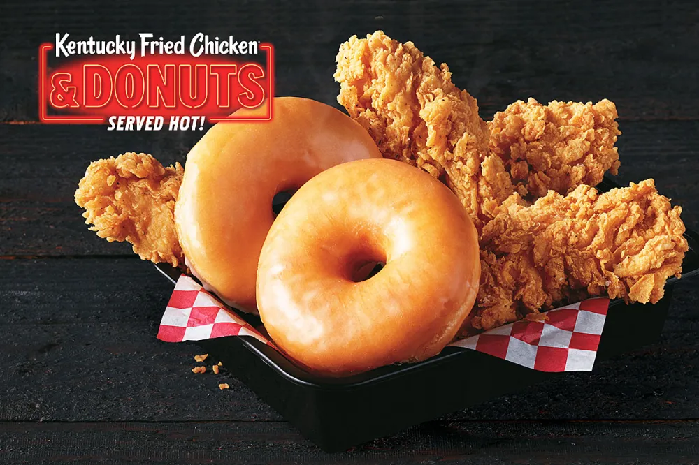 KFC Testing Fried Chicken Sandwich With Doughnut Buns