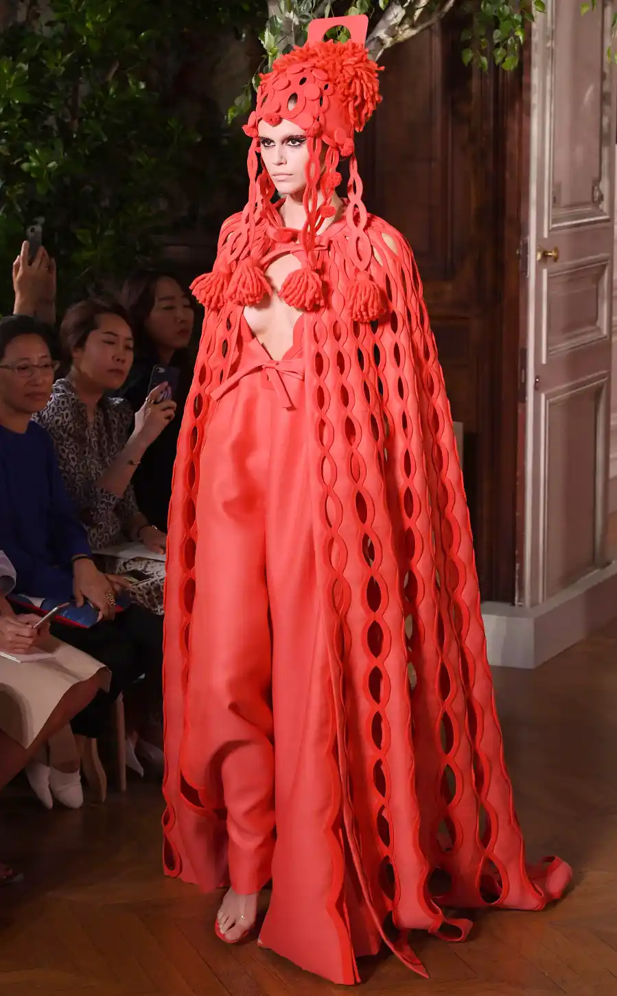 Kaia Gerber Runway Looks - Valentino Fall-Winter 2019