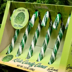 Kale Candy Canes Product Photo On Shelf