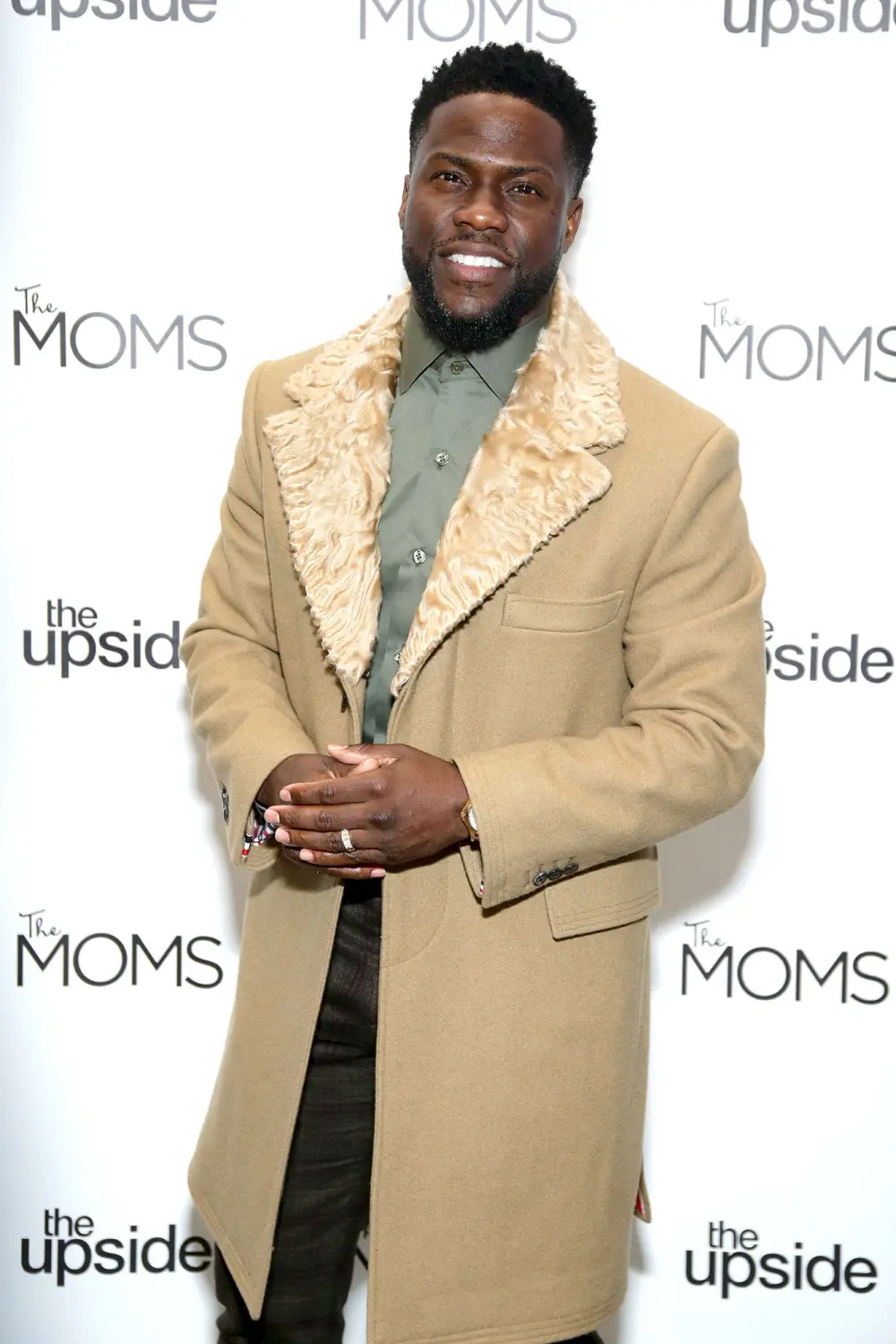 Kevin Hart In Great Spirits Long Winter Coat